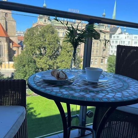 Apartment In Historical Center With Park View Plzeň Eksteriør bilde